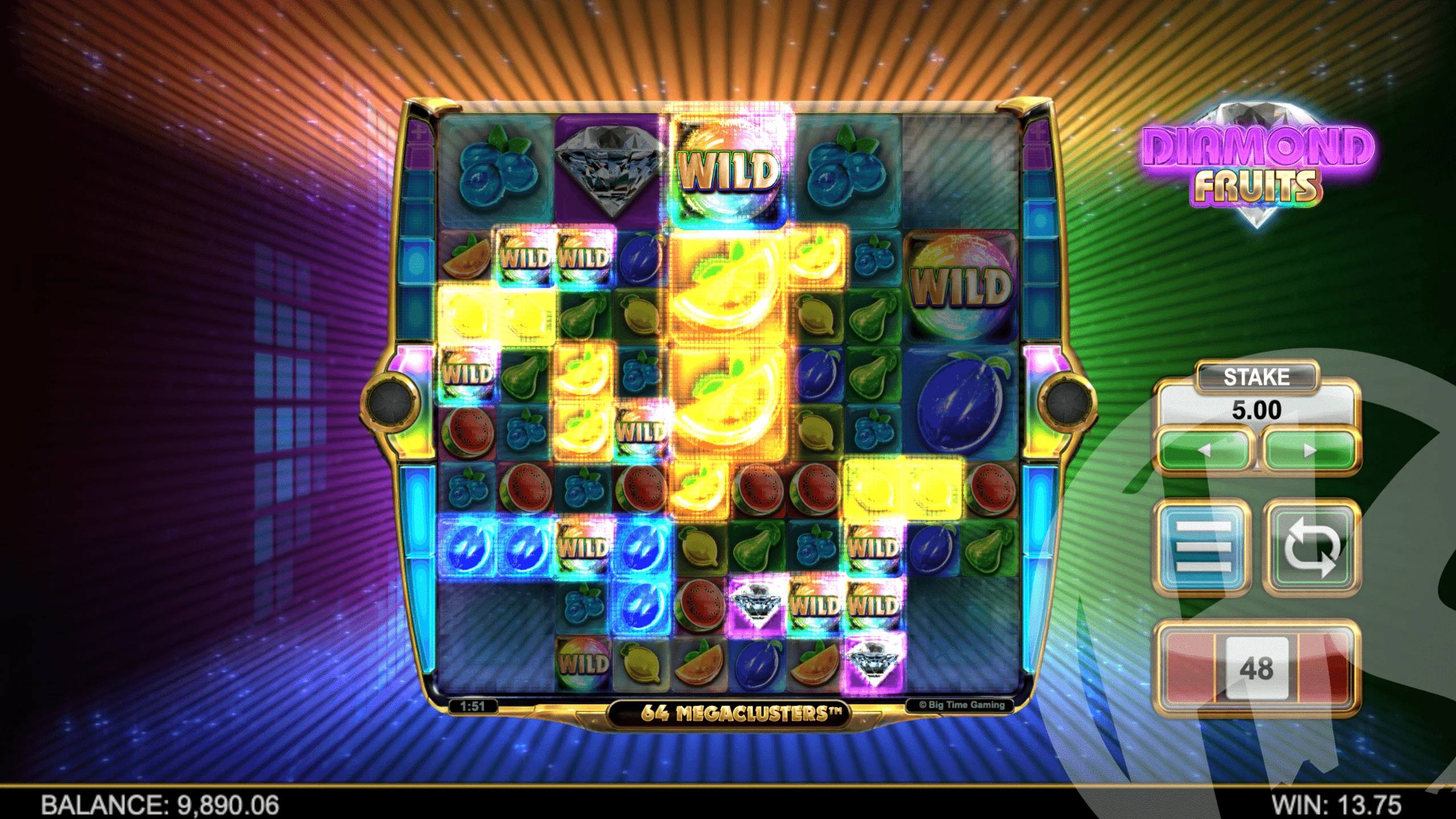 Diamond Fruits Megaclusters Slot Review pic 14